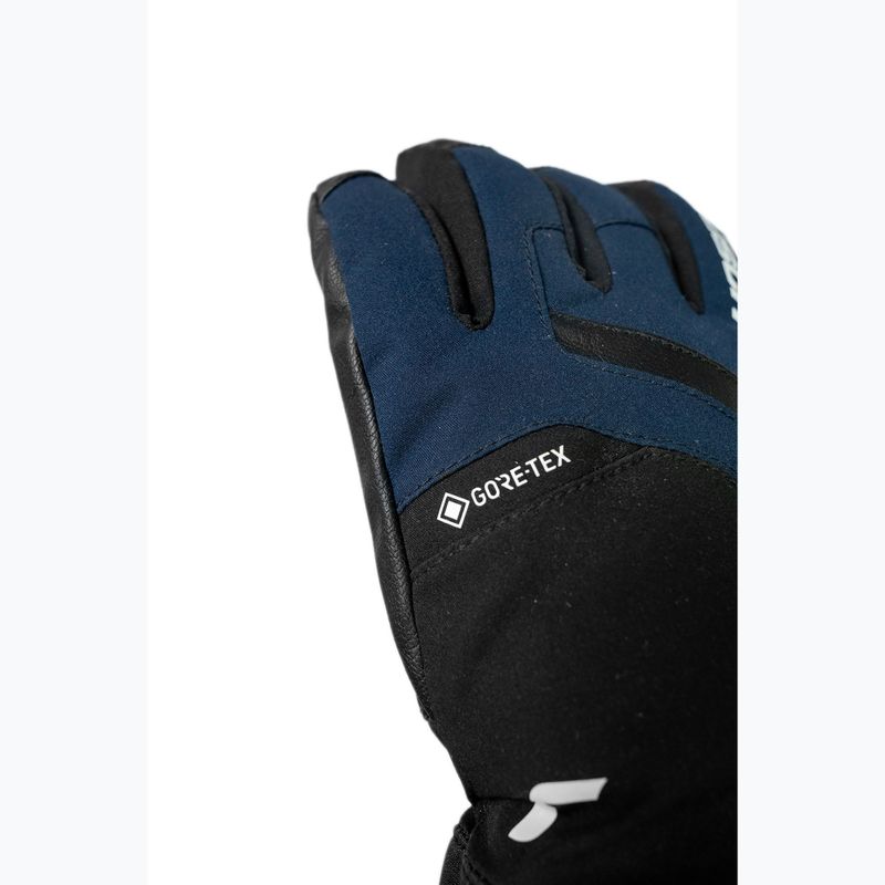 Herren-Skihandschuhe Reusch Booster Gore-Tex black/dress blue 6