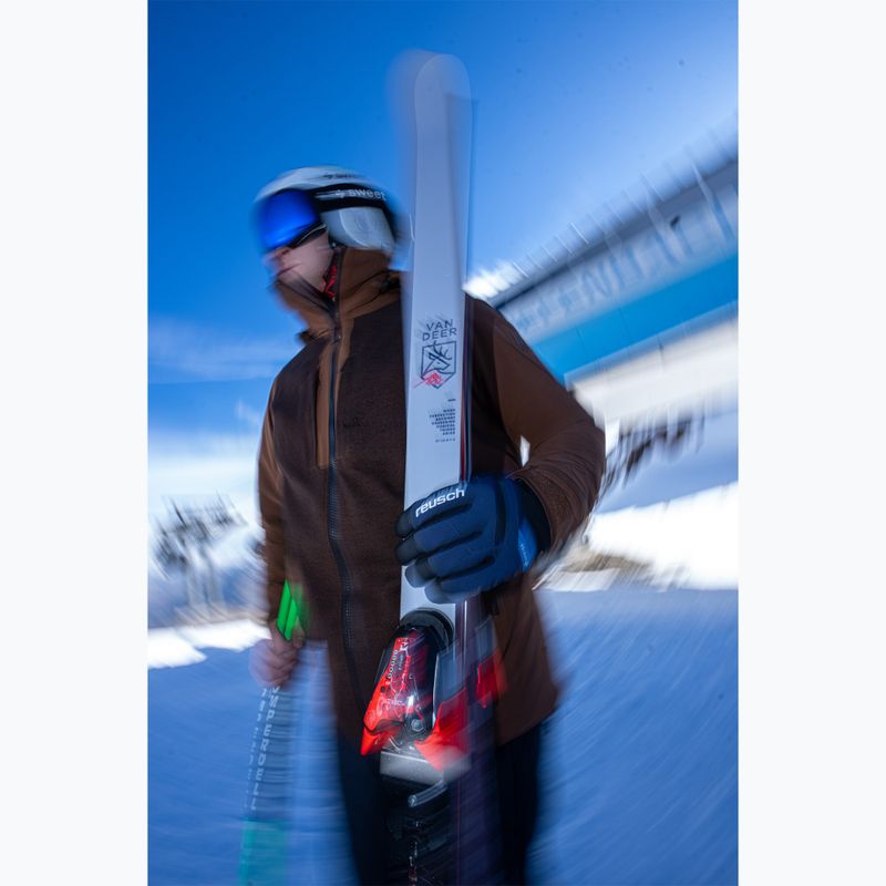 Herren-Skihandschuhe Reusch Booster Gore-Tex black/dress blue 9