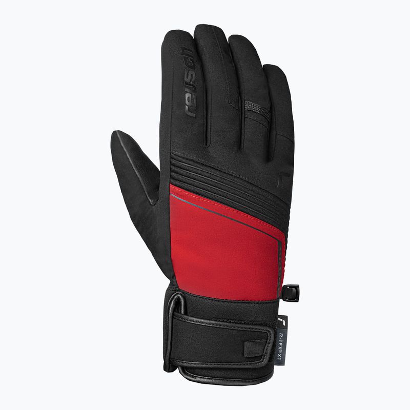 Skihandschuhe Reusch Louis R-Tex XT black/tango red 2