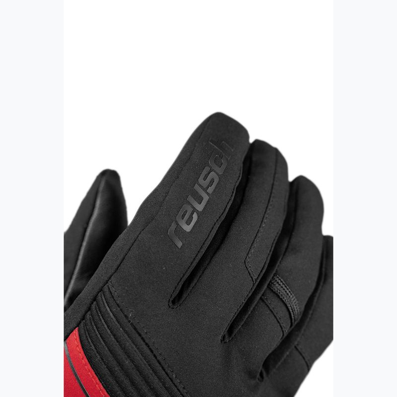 Skihandschuhe Reusch Louis R-Tex XT black/tango red 4