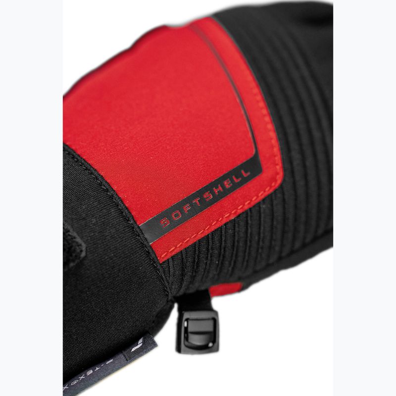 Skihandschuhe Reusch Louis R-Tex XT black/tango red 6