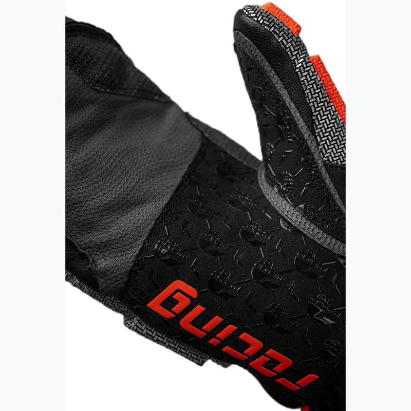 Skihandschuhe Reusch Worldcup Warrior GS Mitten black/silver/fluo red 7