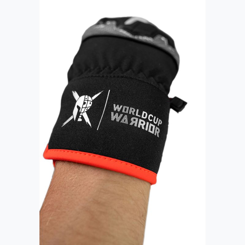Skihandschuhe Reusch Worldcup Warrior R-Tex XT Mitten black/silver/fluo red 6