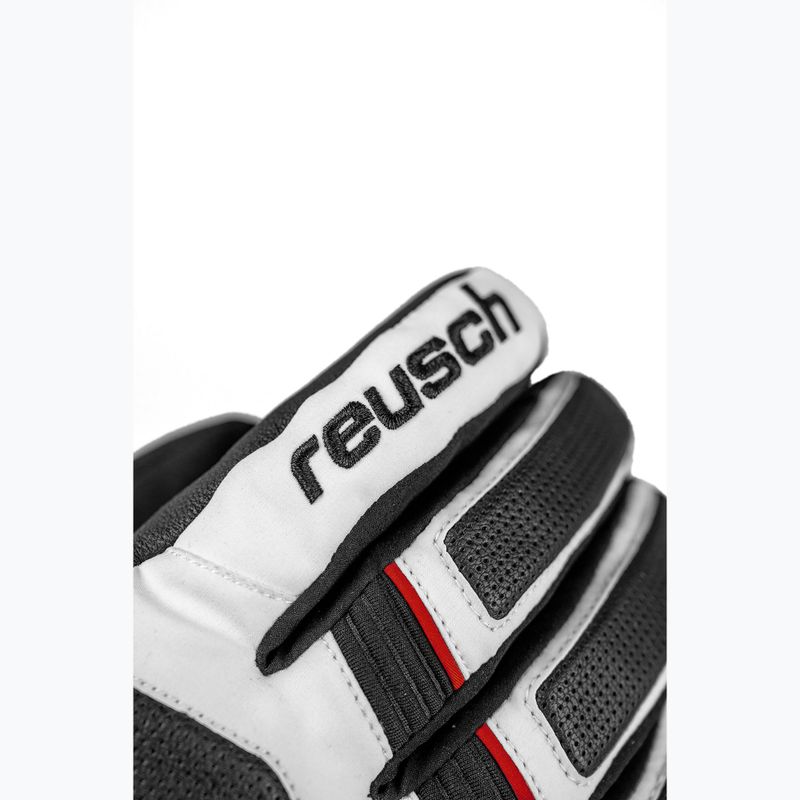 Herren-Skihandschuhe  Reusch Thunder R-Tex XT black/white/fire red 5
