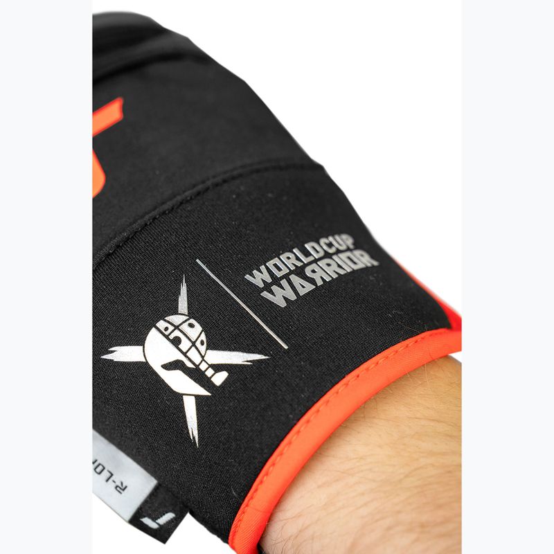 Herren Skihandschuhe Reusch Alpine Master black/silver/fluo red 8