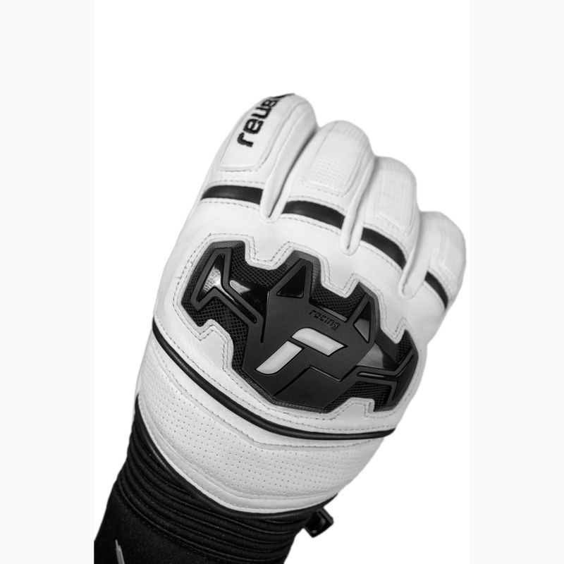 Skihandschuhe Reusch Champ white / black 6