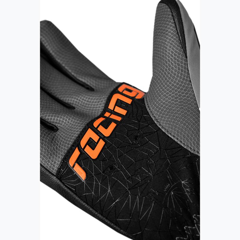 Herren-Skihandschuhe Reusch Ultra steel grey / black / shoc 8