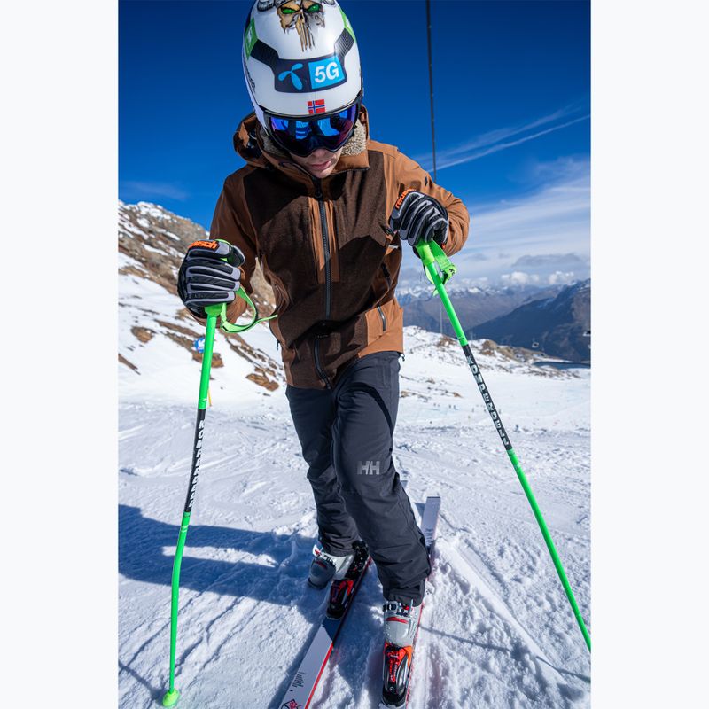 Herren-Skihandschuhe Reusch Ultra steel grey / black / shoc 10