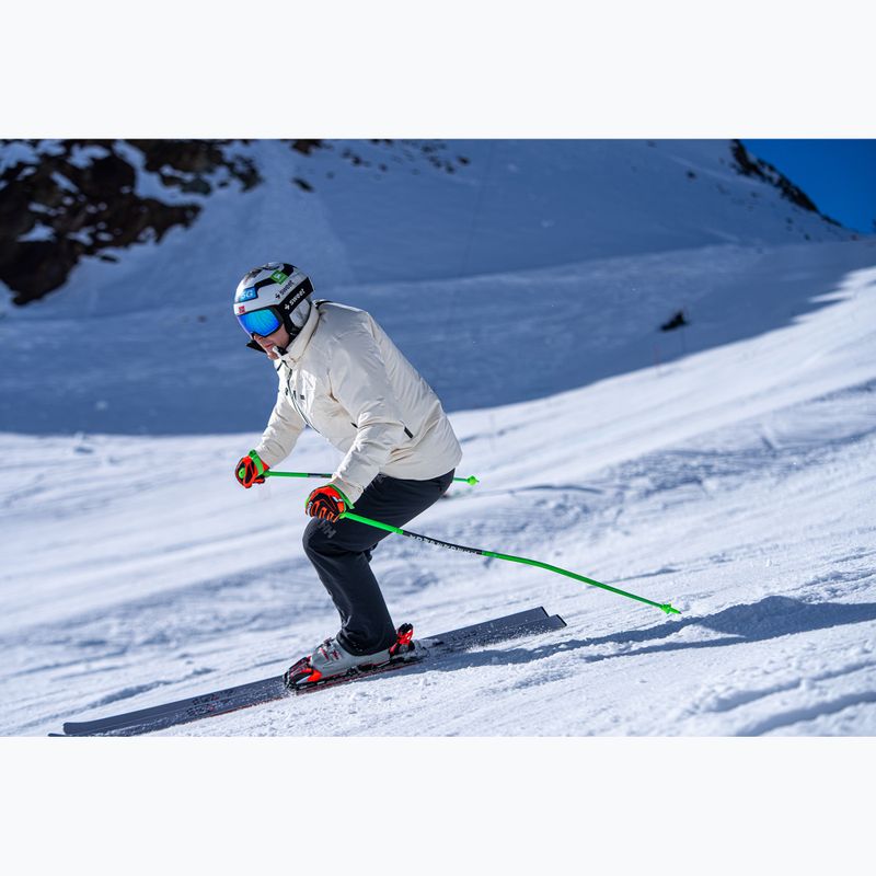 Herren-Skihandschuhe Reusch Ultra black/fluorescent red 8