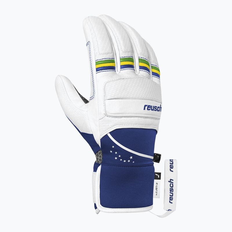 Skihandschuhe Reusch Lucas Braathen white/wurf the web 2