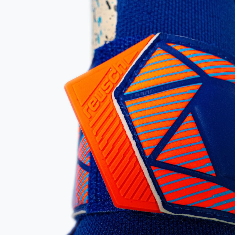 Torwarthandschuhe Reusch Attrakt Freegel Fusion Goaliator sharp blue/shocking orange 7