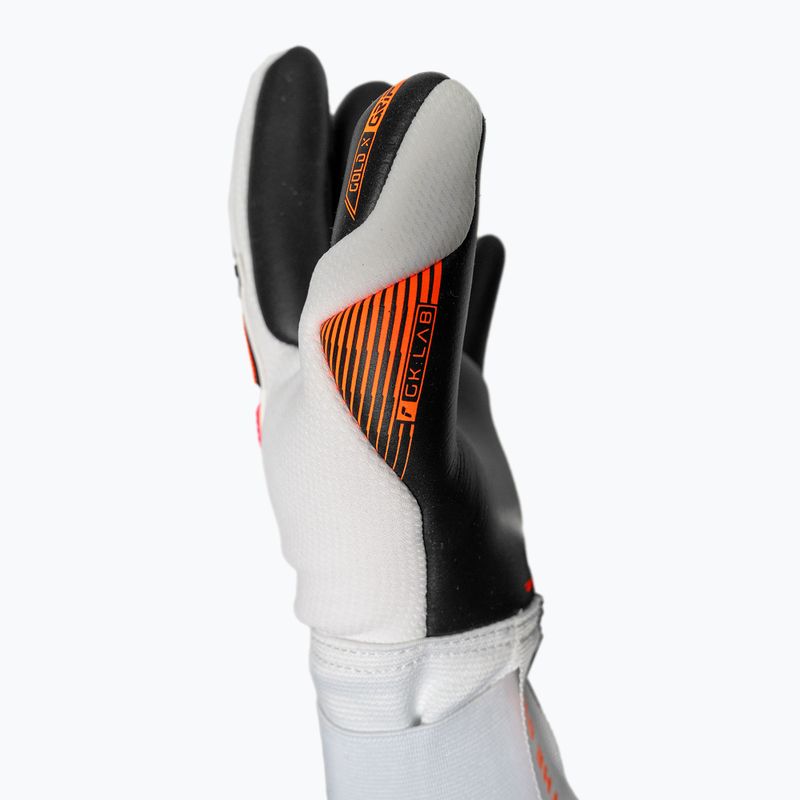 Torwarthandschuhe Reusch Attrakt Freegel Gold X white/shocking orange/black 5