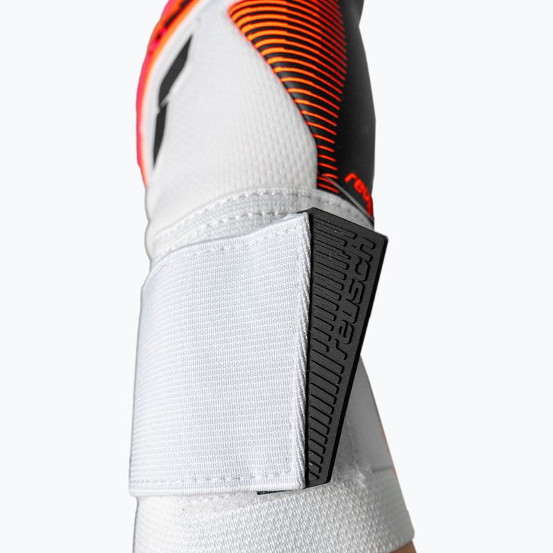 Torwarthandschuhe Reusch Attrakt Freegel Gold X white/shocking orange/black 8