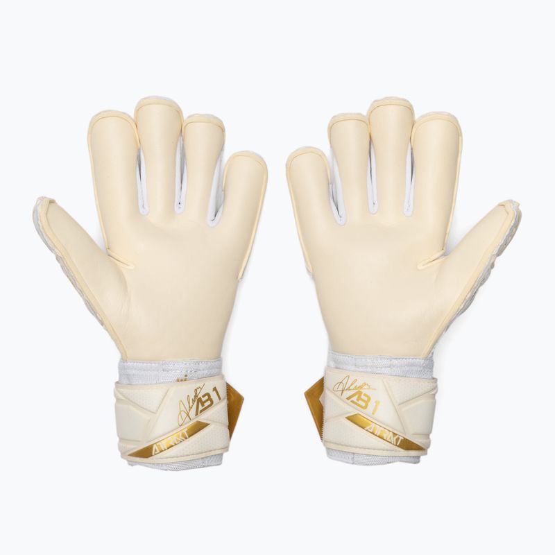 Torwarthandschuhe Reusch Attrakt AB1 Duo white/gold 3