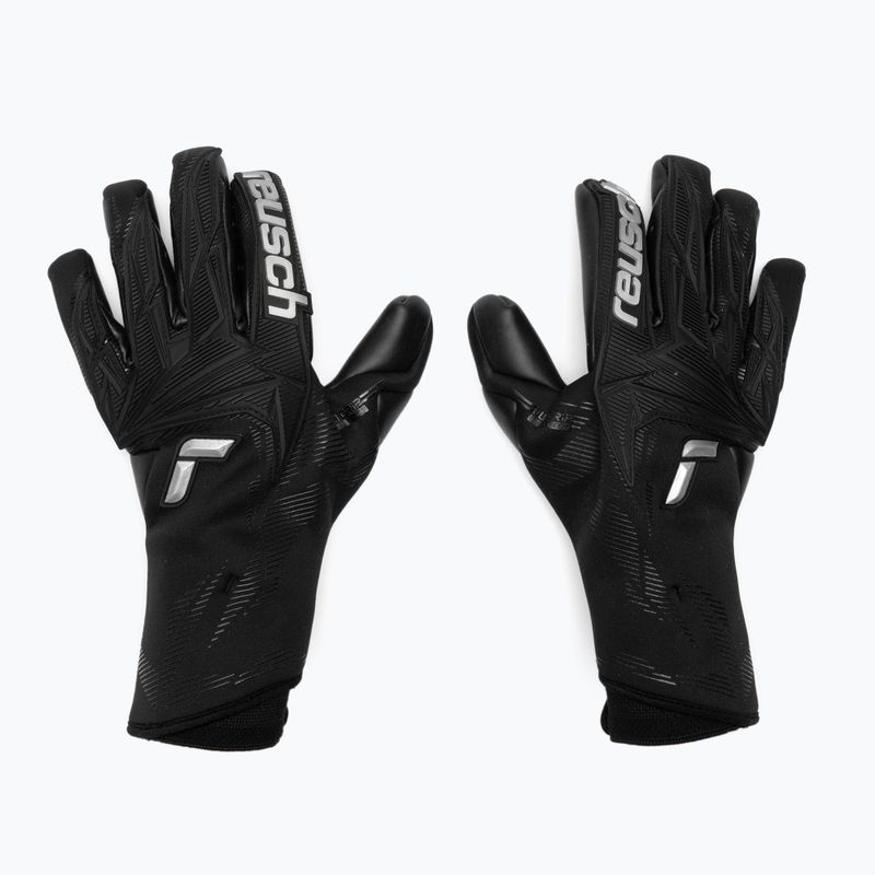 Torwarthandschuhe Reusch Attrakt Duo Strapless black/silver/black 2