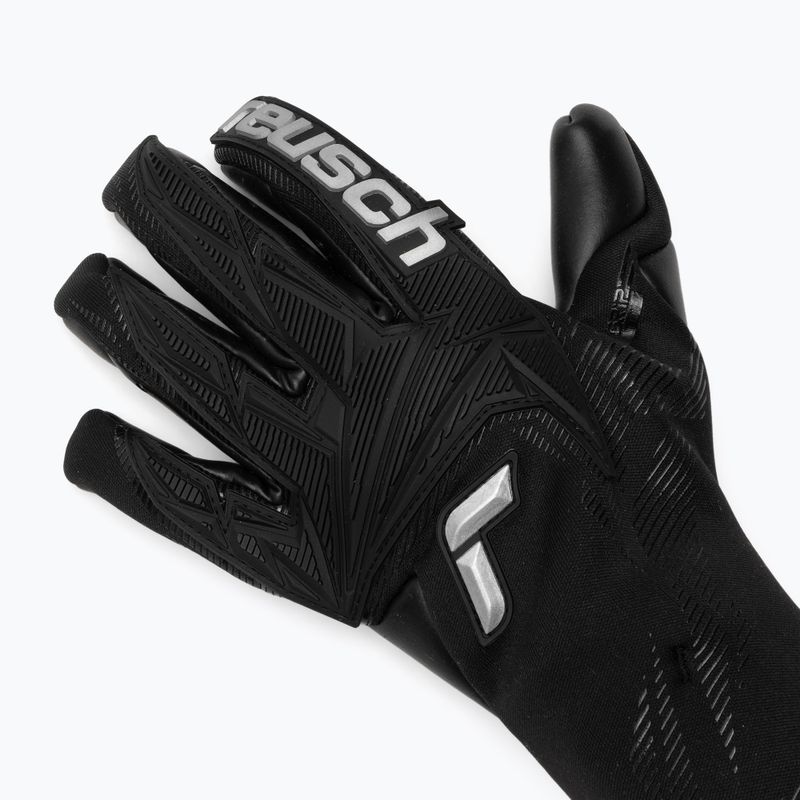 Torwarthandschuhe Reusch Attrakt Duo Strapless black/silver/black 4
