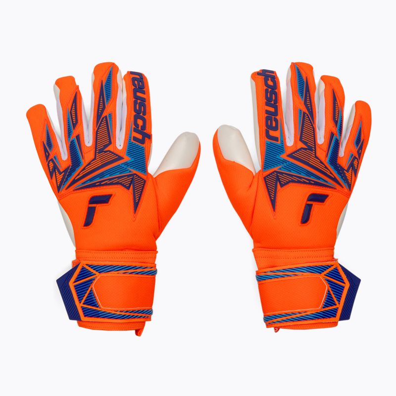 Torwarthandschuhe Reusch Attrakt Freegel Advance shocking orange/blue 2