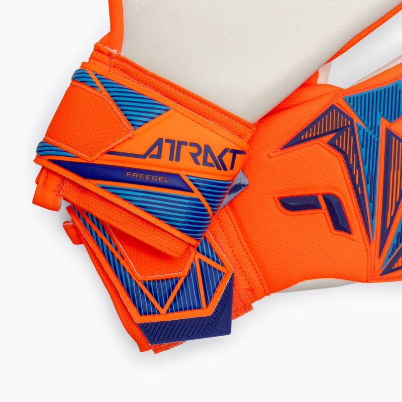 Torwarthandschuhe Reusch Attrakt Freegel Advance shocking orange/blue 5