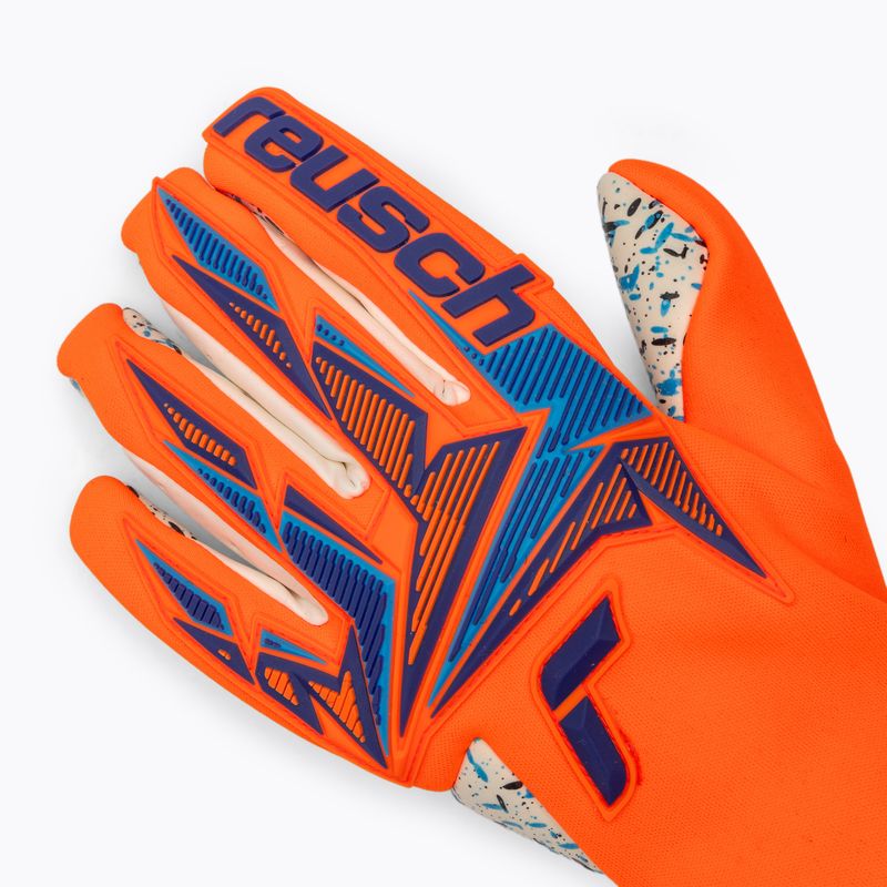 Torwarthandschuhe Reusch Attrakt Freegel Fusion shocking orange/blue 4