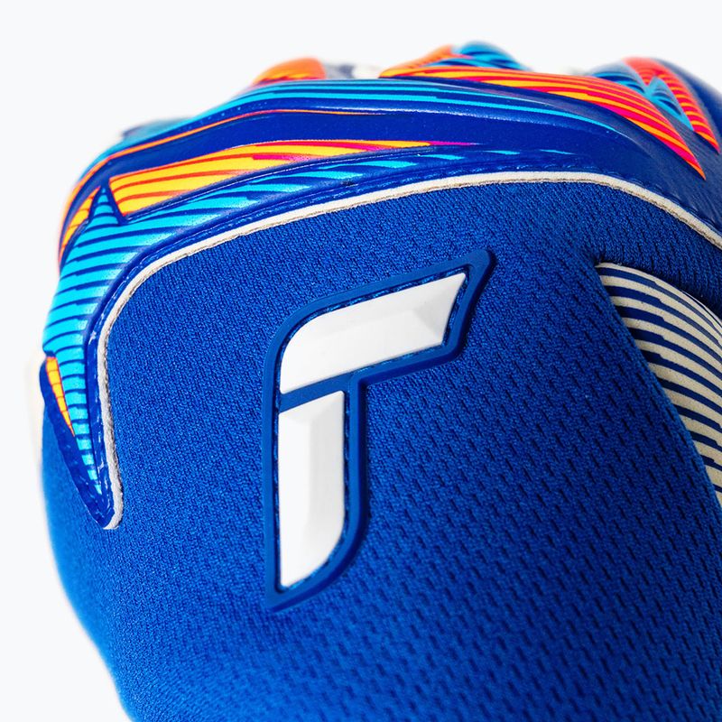 Torwarthandschuhe Reusch Attrakt Gold X NC sharp blue/white/shocking orange 5