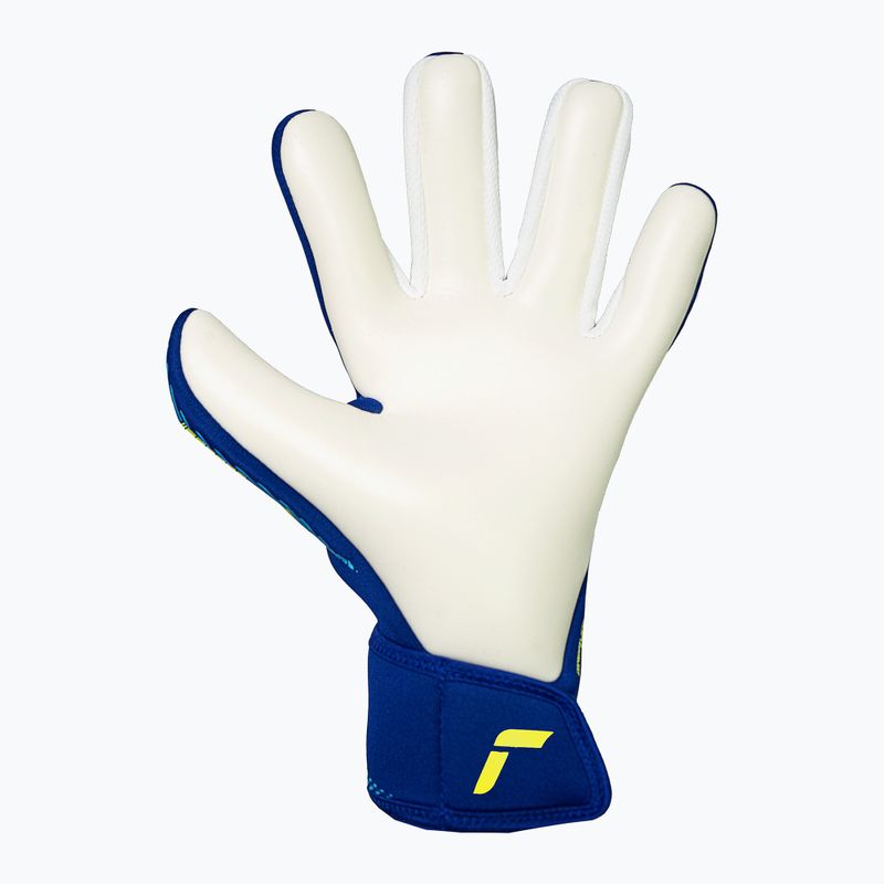 Kinder-Torwarthandschuhe Reusch Fastgrip Advance Junior sharp blue/white 3