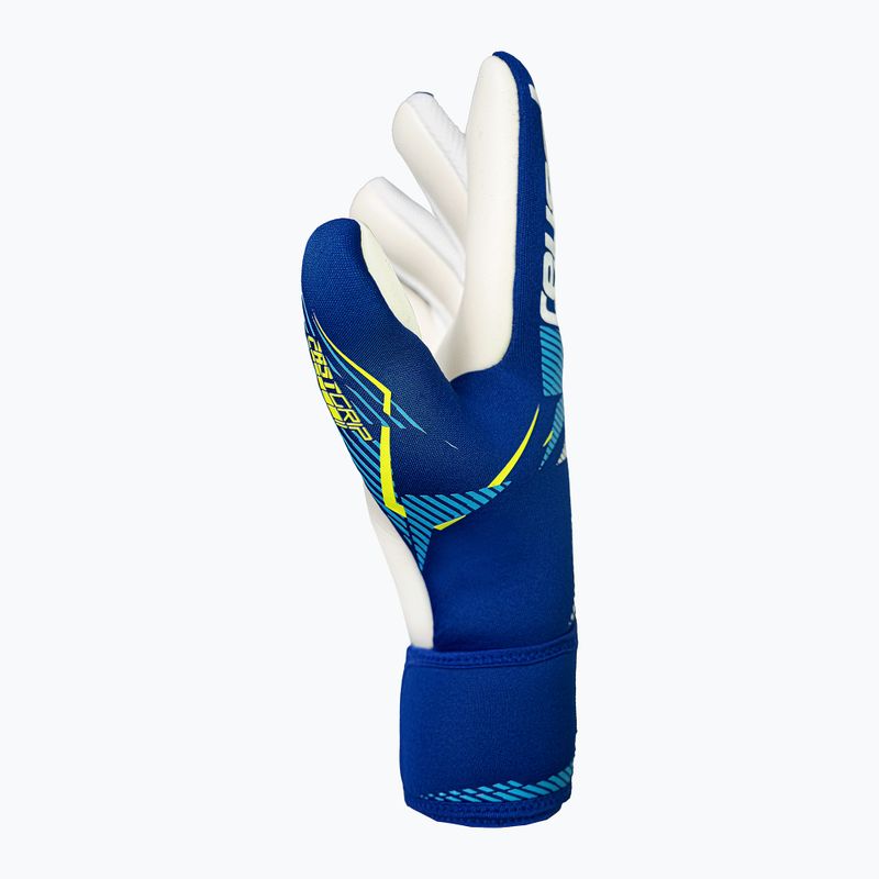 Kinder-Torwarthandschuhe Reusch Fastgrip Advance Junior sharp blue/white 4
