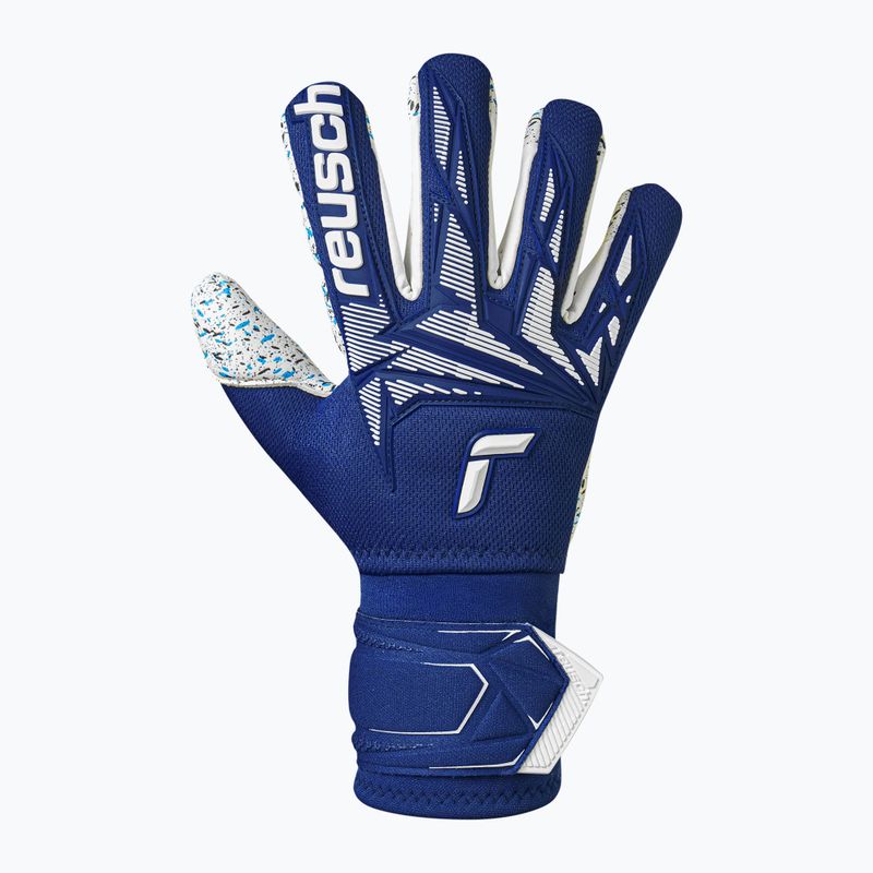 Torwarthandschuhe Reusch Attrakt Freegel Fusion Ortho-Tec premium blue/white 2