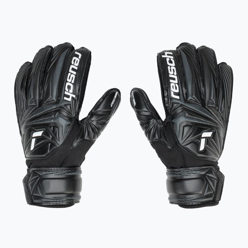 Kinder-Torwarthandschuhe Reusch Attrakt Infinity Junior black 2