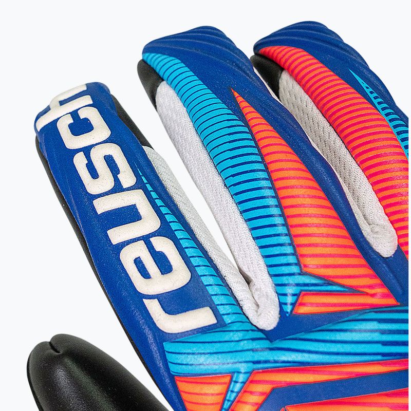 Torwarthandschuhe Reusch Attrakt Infinity Evolution NC sharp blue/shocking orange/black 5