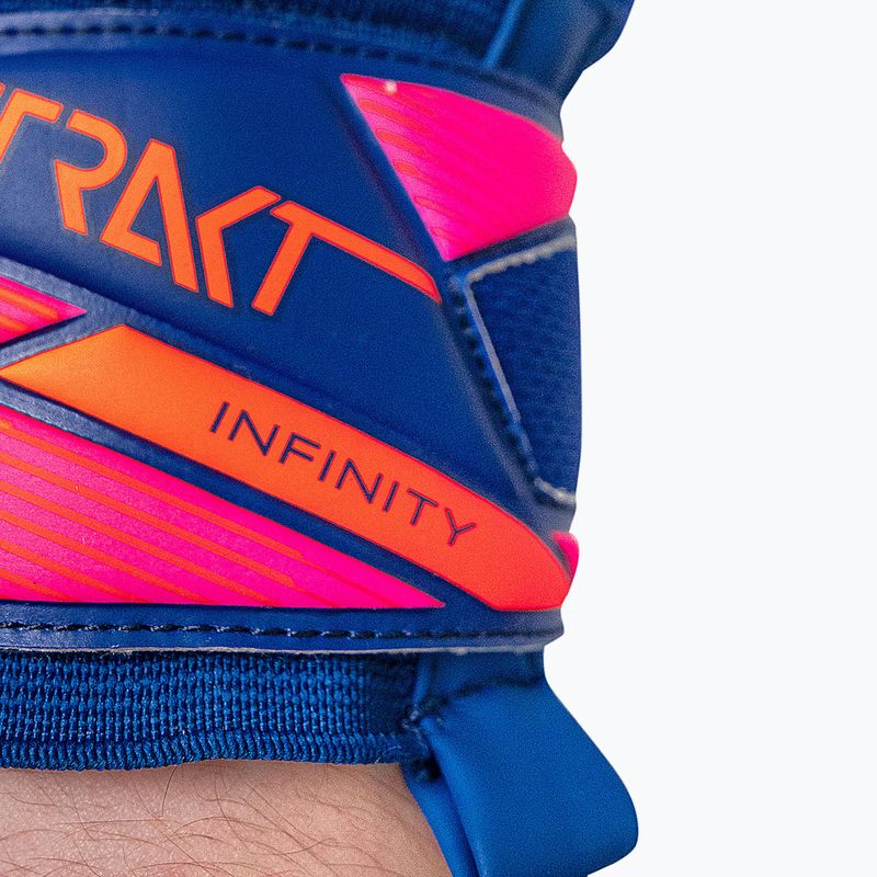 Torwarthandschuhe Reusch Attrakt Infinity Evolution NC sharp blue/shocking orange/black 8