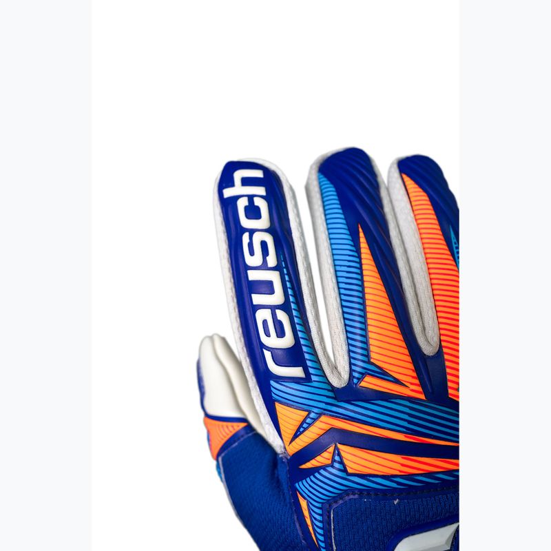 Torwarthandschuhe Reusch Attrakt Advance sharp blue/white/shocking orange 6