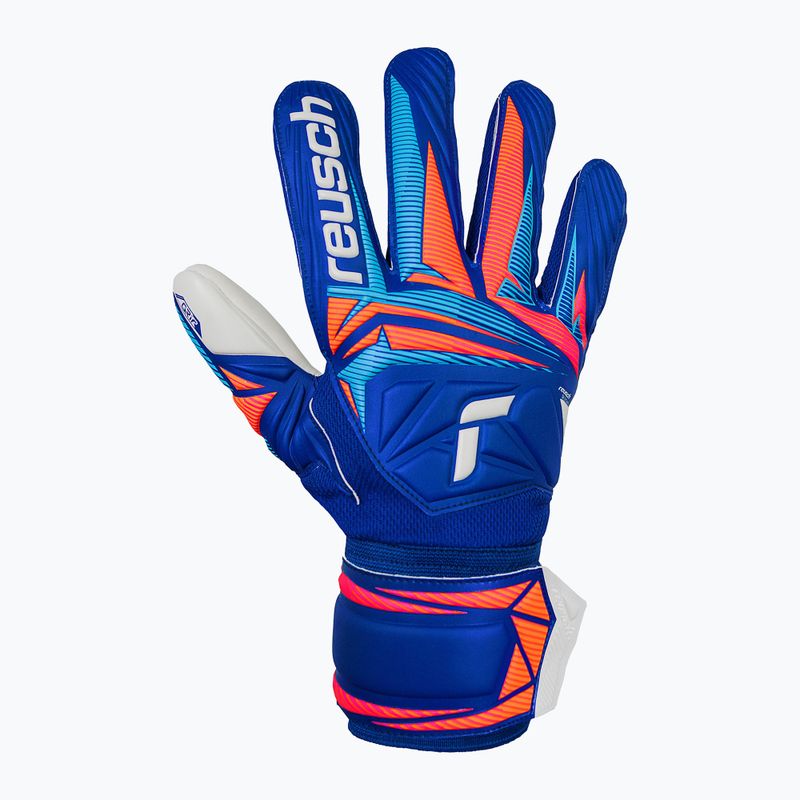 Torwarthandschuhe Reusch Attrakt Grip sharp blue/white/shocking orange 2