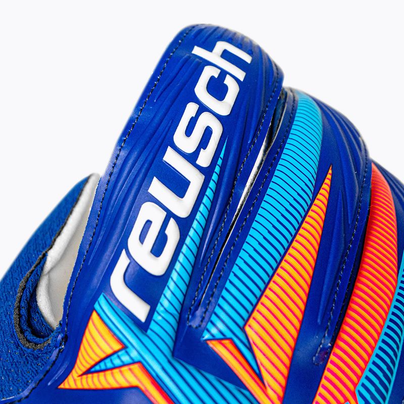 Torwarthandschuhe Reusch Attrakt Solid sharp blue/white/shocking orange 6
