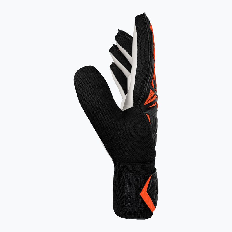 Torwarthandschuhe Reusch Attrakt Starter Solid black/shocking orange 4