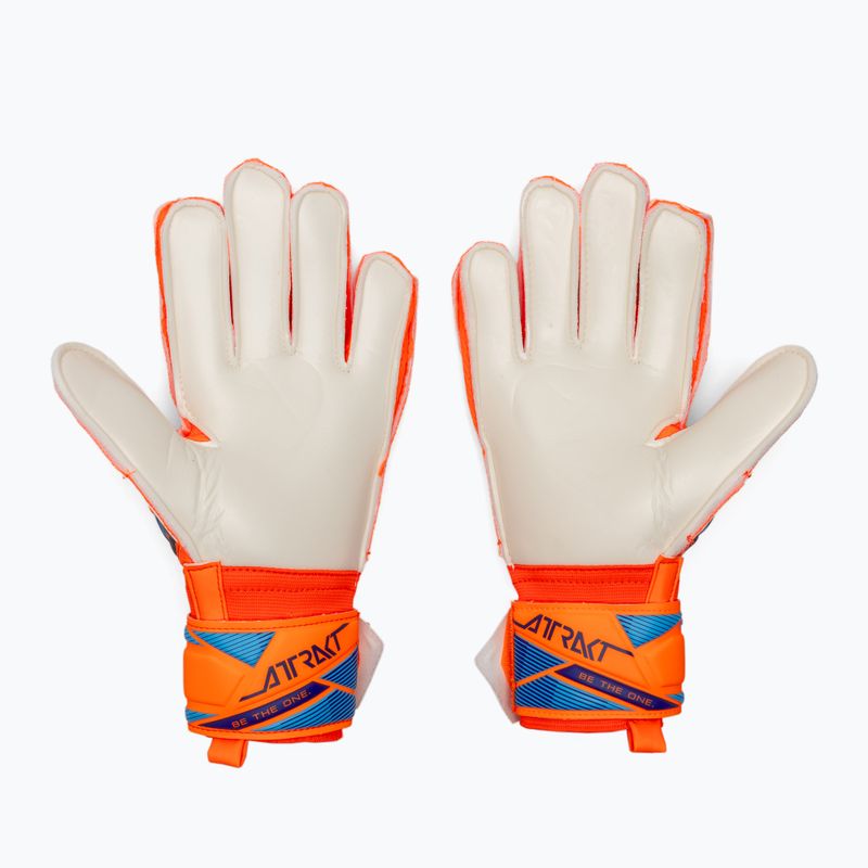 Torwarthandschuhe Reusch Attrakt Solid shocking orange/blue 3