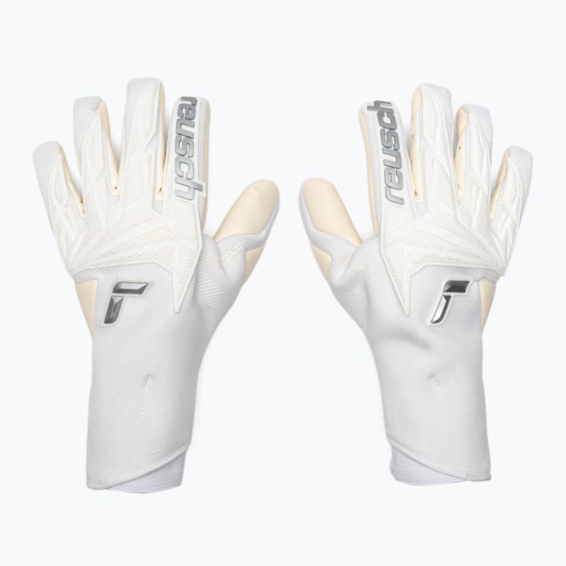 Torwarthandschuhe Reusch Attrakt Gold X Strapless white/silver 2