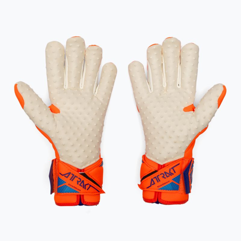 Torwarthandschuhe Reusch Attrakt SpeedBump Guardian shocking orange/blue 3