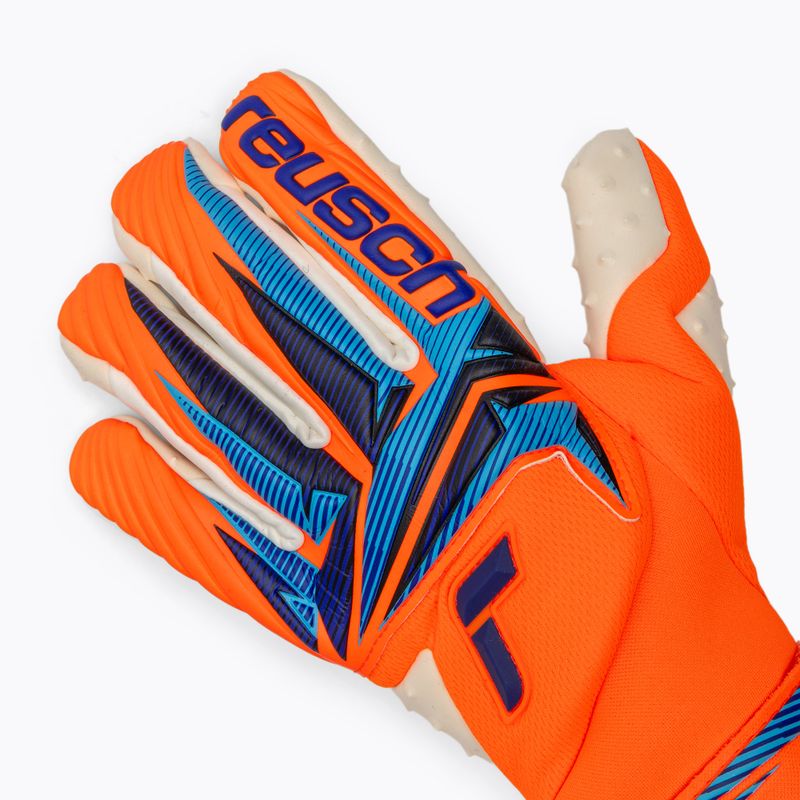 Torwarthandschuhe Reusch Attrakt SpeedBump Guardian shocking orange/blue 4
