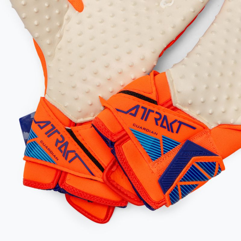 Torwarthandschuhe Reusch Attrakt SpeedBump Guardian shocking orange/blue 6