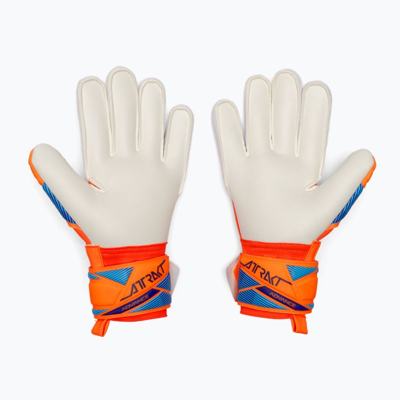 Torwarthandschuhe Reusch Attrakt Advance shocking orange/blue 3