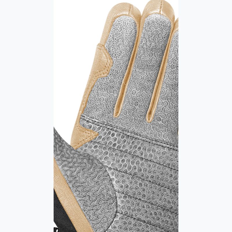 Skihandschuhe Reusch Alpine Heritage tan / black 6