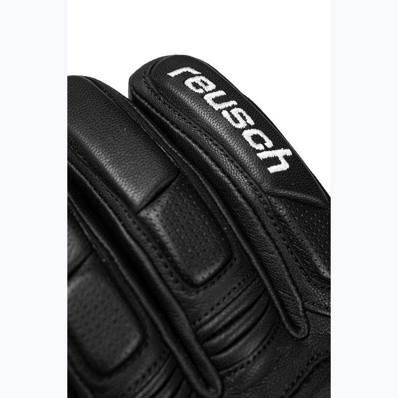 Skihandschuhe Reusch Profi SL black/dark granite/safety yellow 5