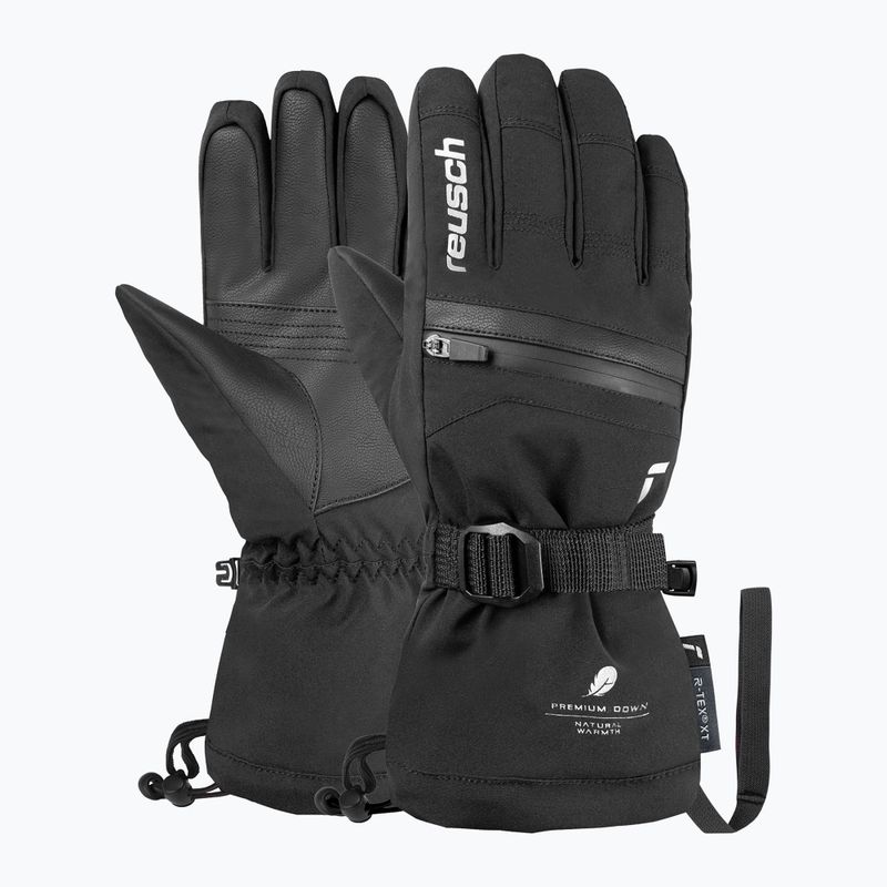 Kinder Skihandschuhe Reusch Lan R-Tex XT black/silver