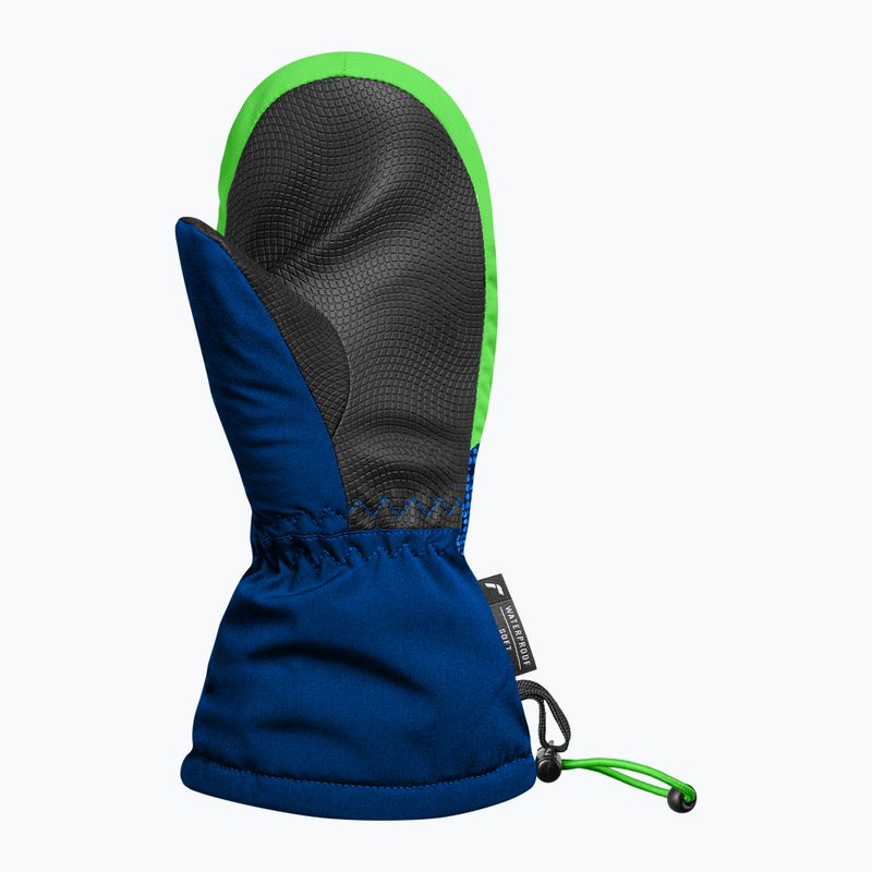 Kinder Skihandschuhe Reusch Maxi R-Tex XT Mitten surf the web/green gecko 3