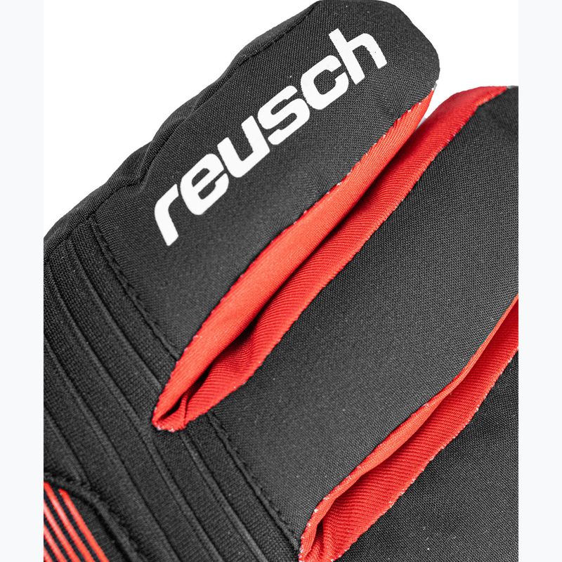 Kinder Skihandschuhe Reusch Rocket GORE-TEX black/black melange/fire red 4
