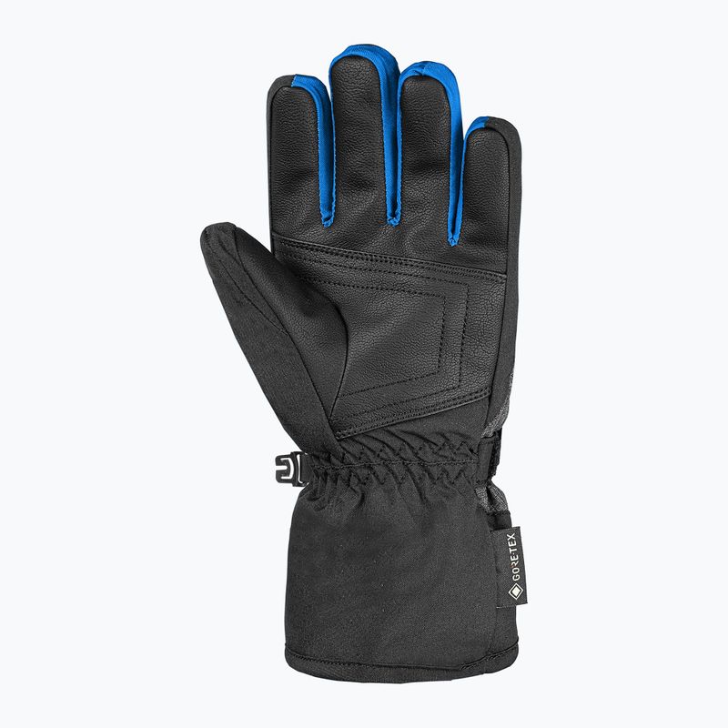 Kinder Skihandschuhe Reusch Rocket GORE-TEX black/black melange/brilliant blue 3