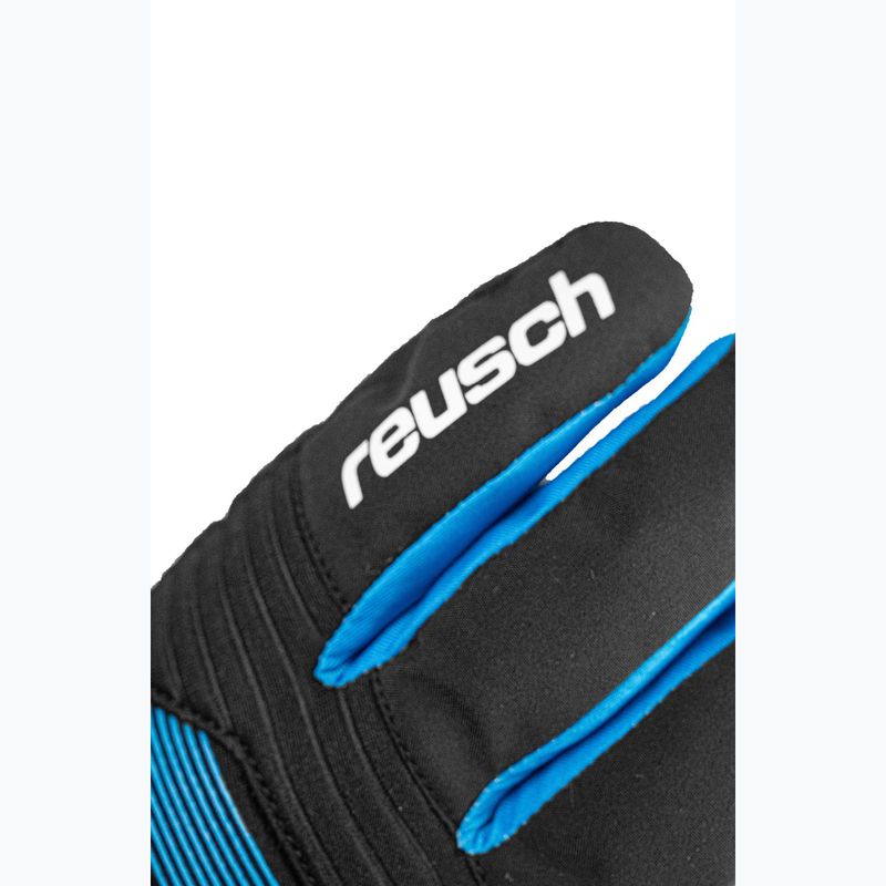 Kinder Skihandschuhe Reusch Rocket GORE-TEX black/black melange/brilliant blue 4