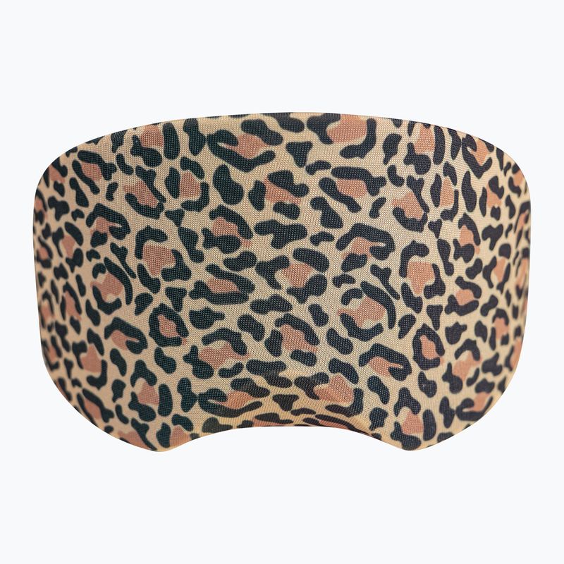 Goggle-Tasche Reusch Goggle Cover beige leopard 3