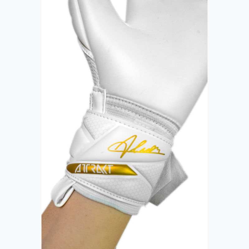Torwarthandschuhe Reusch Unai World Champion white/gold 7