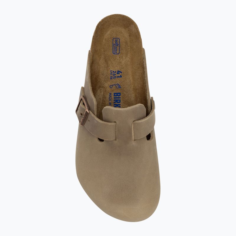 Badeschuhe BIRKENSTOCK Boston SFB LEOI Regular tabacco brown 5